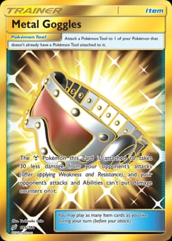 Team Up Metal Goggles #195 card