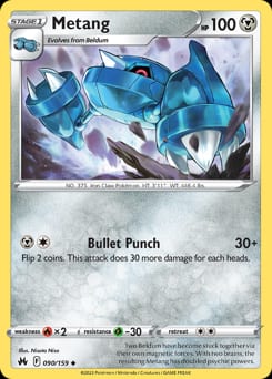Crown Zenith Metang #90 card