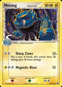 Delta Species Metang δ #49 card