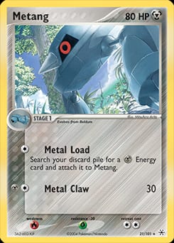 Hidden Legends Metang #21 card