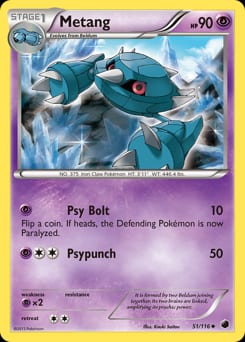 Plasma Freeze Metang #51 card