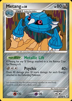 Supreme Victors Metang #69 card