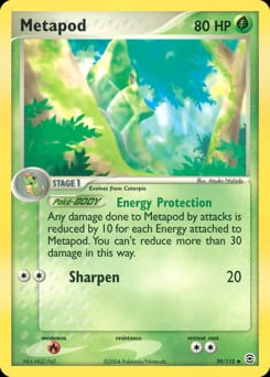 FireRed & LeafGreen Metapod #39 card