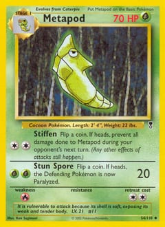 Legendary Collection Metapod #54 card