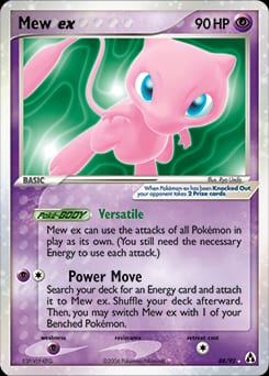 2006 Legend Maker Mew ex #88 card