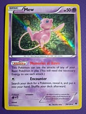 2016 Fates Collide Mew #29 card