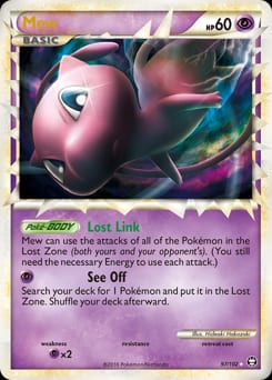 HS—Triumphant Mew #97 card