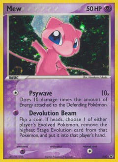 2003 Nintendo Black Star Promos Mew #40 card