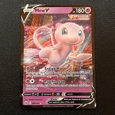 Crown Zenith Mew V #60 card