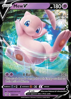 2020 Darkness Ablaze Mew V #69 card
