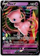 Fusion Strike Mew V #113 card