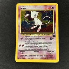 1999 Wizards Black Star Promos Mew #9 card