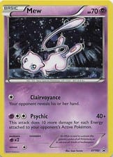 2013 XY Black Star Promos Mew #XY192 card