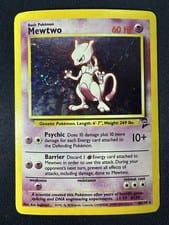 2000 Base Set 2 Mewtwo #10 card