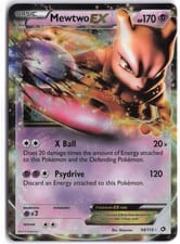 Legendary Treasures Mewtwo-EX #54 card