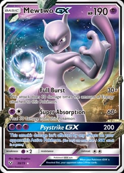 Shining Legends Mewtwo-GX #39 card