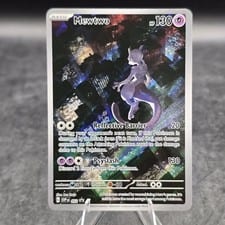 2023 Scarlet & Violet Black Star Promos Mewtwo #52 card