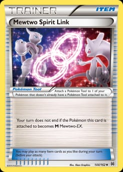 BREAKthrough Mewtwo Spirit Link #144 card