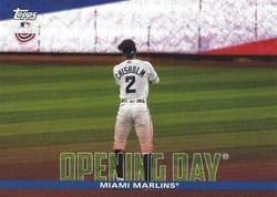 2022 Topps Opening Day Opening Day Miami Marlins #OD-10 card