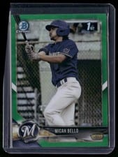 2018 Bowman Draft Micah Bello #BDC-111 card