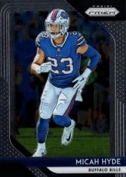 2018 Panini Prizm Base Set Micah Hyde #179 card
