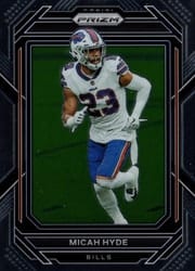2022 Panini Prizm Base Set Micah Hyde #36 card