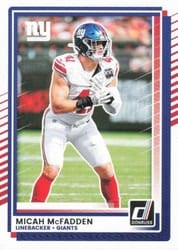 2025 Donruss Base Set Micah McFadden #55 card