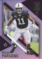 2021 Donruss Elite Base Set Micah Parsons #158 card