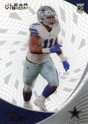 2021 Panini Chronicles Clear Vision Rookies Micah Parsons #CVR-11