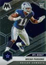 2021 Panini Mosaic Base Set Micah Parsons #257 card