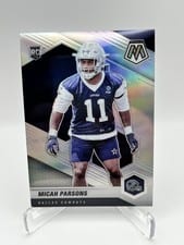 Micah Parsons 2021 Panini Mosaic Rookie Variations card