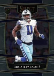 2021 Panini Select Base Set Micah Parsons #85 card