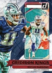 2022 Donruss Gridiron Kings Micah Parsons #GK15 card