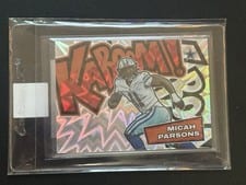 2022 Panini Absolute Kaboom Horizontal Micah Parsons #KH7 card
