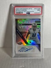 2022 Panini Contenders Optic Player of the Year Contenders Autographs Micah Parsons #POYA-MP card