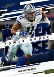 2022 Panini Prestige Power House Micah Parsons #PH-21 card