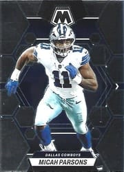 2023 Panini Mosaic Base Set Micah Parsons #58 card
