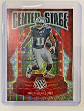 2024 Panini Mosaic Center Stage Mosaic Micah Parsons #16 card