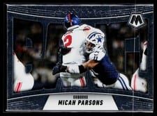 2025 Panini Mosaic Bang Micah Parsons #6 card