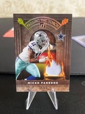 2022 Donruss Passing the Torch Jerseys Micah Parsons / DeMarcus Ware #PTTJ-10 card