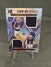 2022 Panini XR Team Materials Micah Parsons / Trevon Diggs #TM-33 card