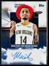 2025-26 Topps Contemporary Marks Micah Peavy #CM-MP card