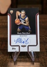 2025-26 Topps Rookie Photo Shoot Autographs Micah Peavy #RP-MP card