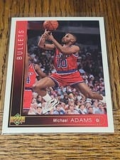 1993-94 Upper Deck Base Set Michael Adams #29 card