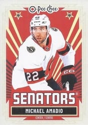 2025-26 O-Pee-Chee Base Retro Michael Amadio #464 card