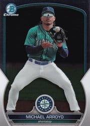 2023 Bowman Chrome Prospects Michael Arroyo #BCP-180 card