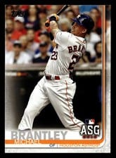 2019 Topps Update Michael Brantley #US232 card