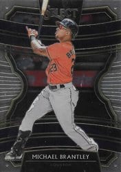 2020 Panini Select Base Set Michael Brantley #58 card
