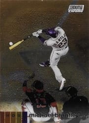 2020 Stadium Club Chrome Base Set Michael Brantley #42 card