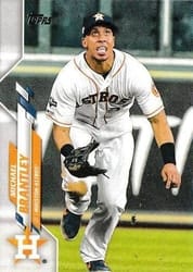 2020 Topps Base Set Michael Brantley #513 card